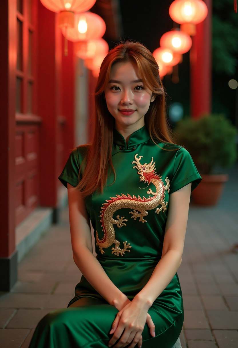 云层之上的山峰与旅人